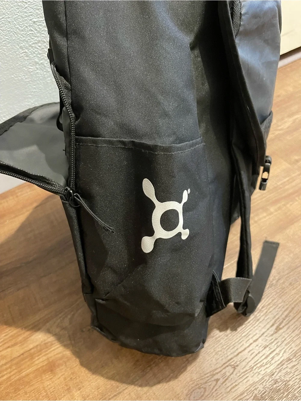 Orangetheory Black Logo Backpack - Gym & Commuter Bag